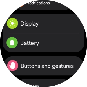 Press Display.