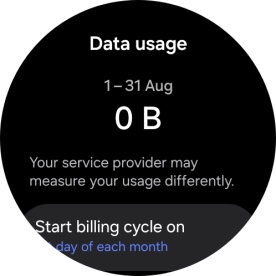 The total data usage is displayed.