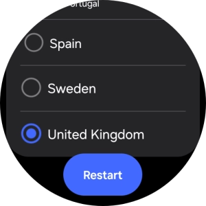 Press Restart.