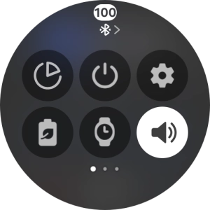 Press the low power mode icon to turn on the function.