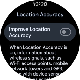 If you press the indicator next to 