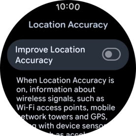 If you press the indicator next to 