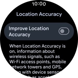If you press the indicator next to 
