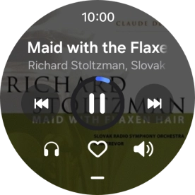 Press arrow right to go to the next audio file.