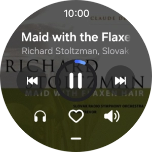 Press arrow right to go to the next audio file.