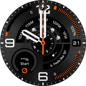 When the battery charging icon is displayed, charging is in progress.