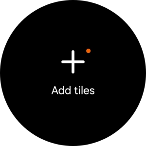 Press Add tiles.