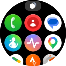 Press the Samsung Health icon.