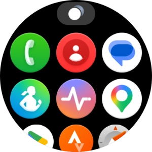 Press the Samsung Health icon.
