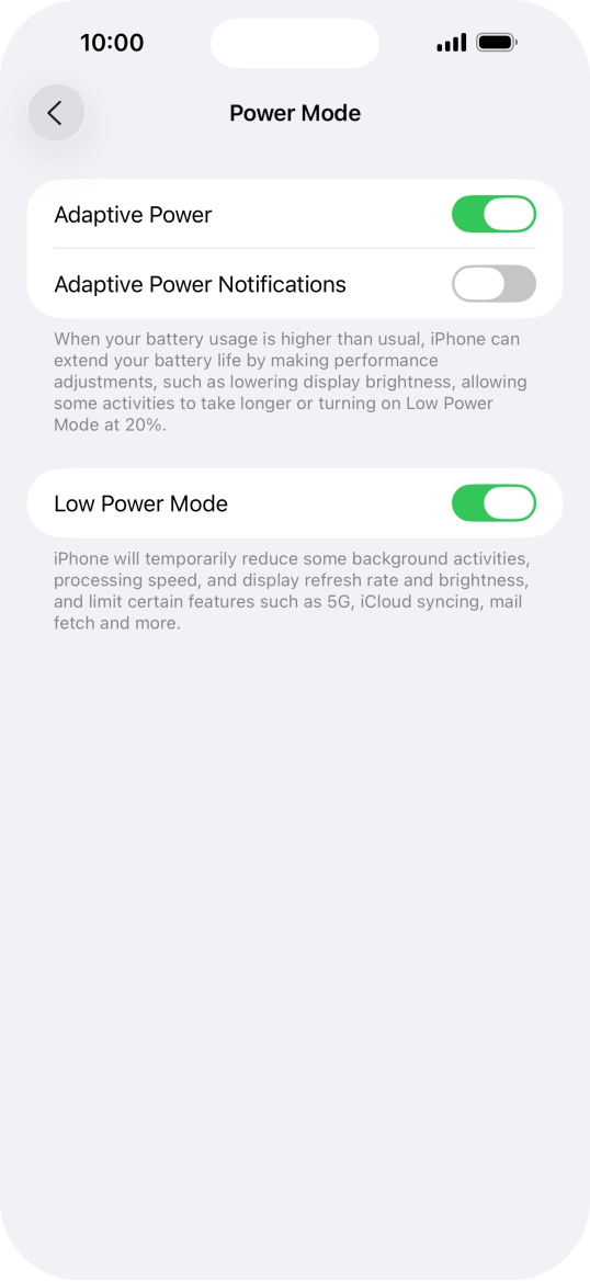 Slide your finger upwards starting from the bottom of the screen to return to the home screen.