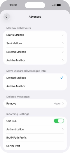 Press Authentication.