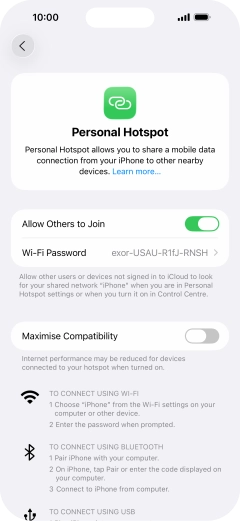 Slide your finger upwards starting from the bottom of the screen to return to the home screen.