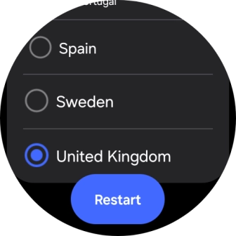 Press Restart.
