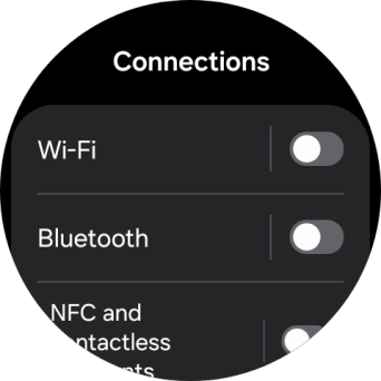 Press Wi-Fi.