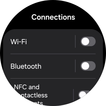 Press Wi-Fi.