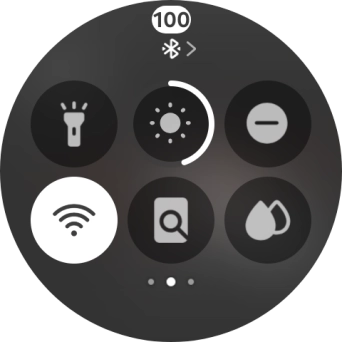 Press the Wi-Fi icon to turn the function on or off.