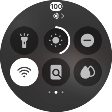 Press the Wi-Fi icon to turn the function on or off.