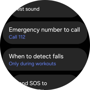 Press Emergency number to call. Press Emergency number to call.