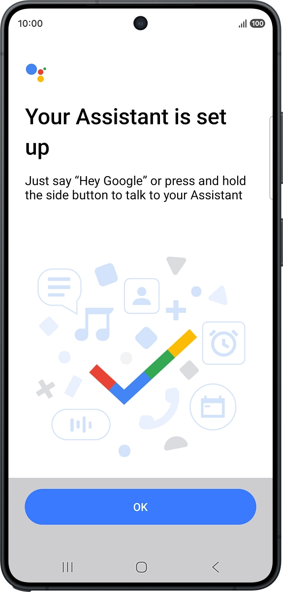 On your phone: Press OK. On your phone: Press OK.