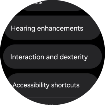 Press Hearing enhancements and follow the instructions on the screen to select the required settings. Press Hearing enhancements and follow the instructions on the screen to select the required settings.