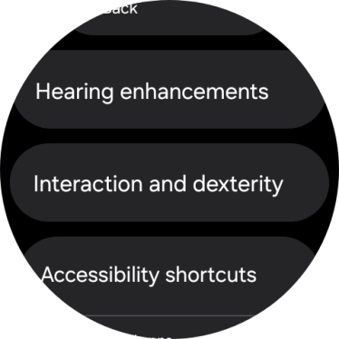 Press Hearing enhancements and follow the instructions on the screen to select the required settings. Press Hearing enhancements and follow the instructions on the screen to select the required settings.