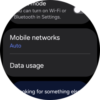 Press Data usage. Press Data usage.