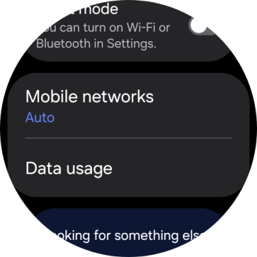 Press Data usage. Press Data usage.