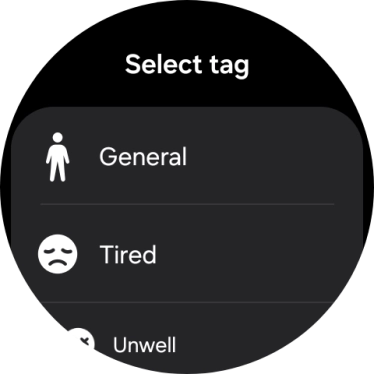 Press the required setting. Press the required setting.