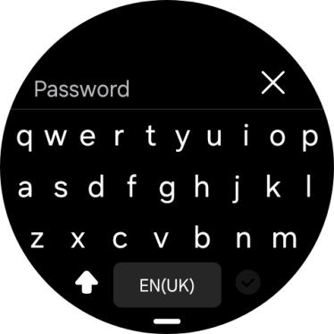 Press Password.