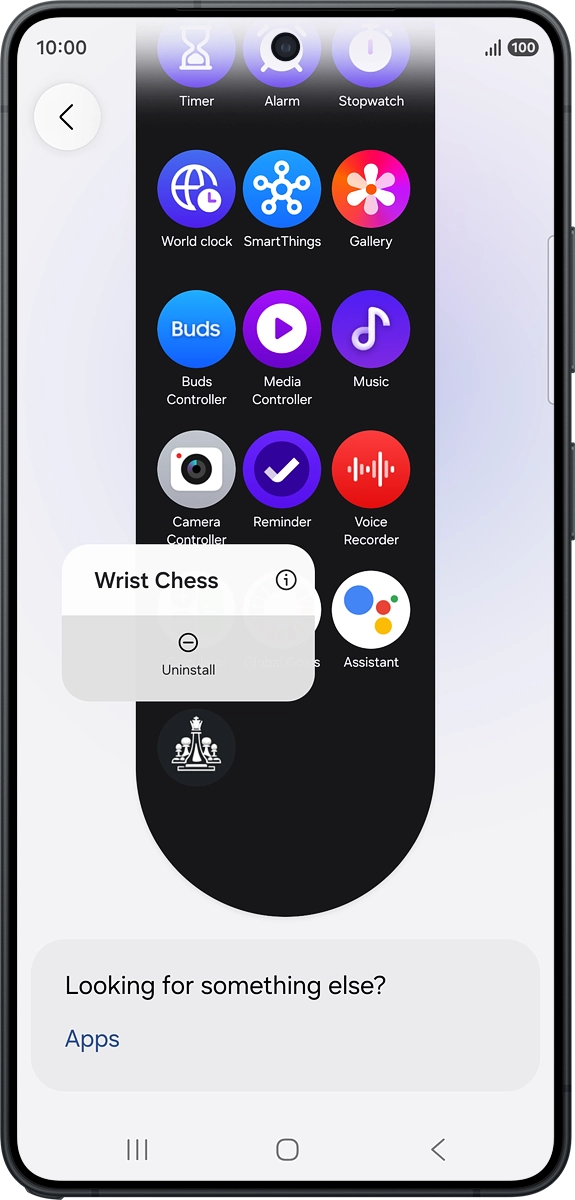 On your phone: Press Uninstall.