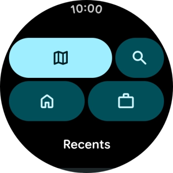 Press the search icon. Press the search icon.
