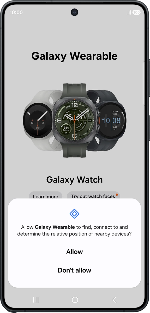 On your phone: Press Allow. On your phone: Press Allow.