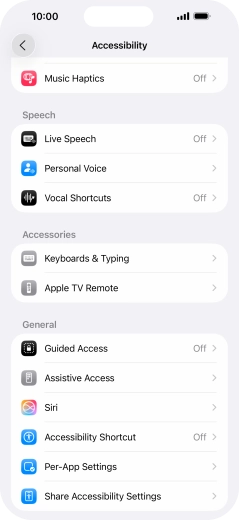 Press the required category below 