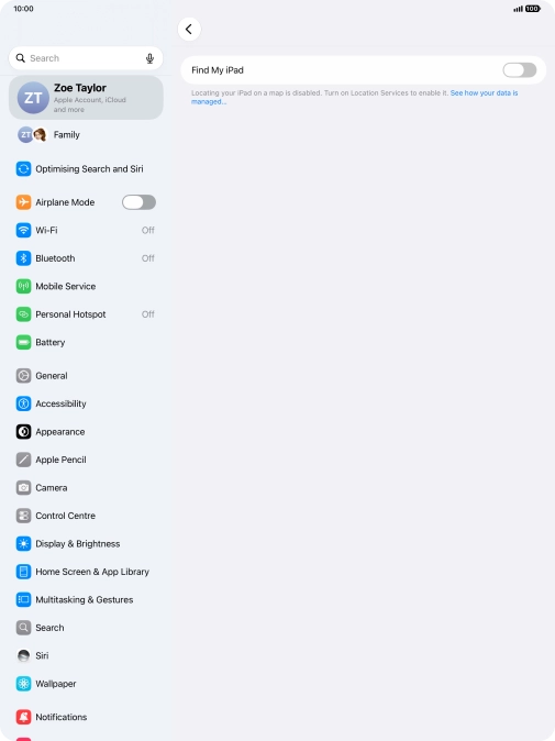 Press the indicator next to Press the indicator next to