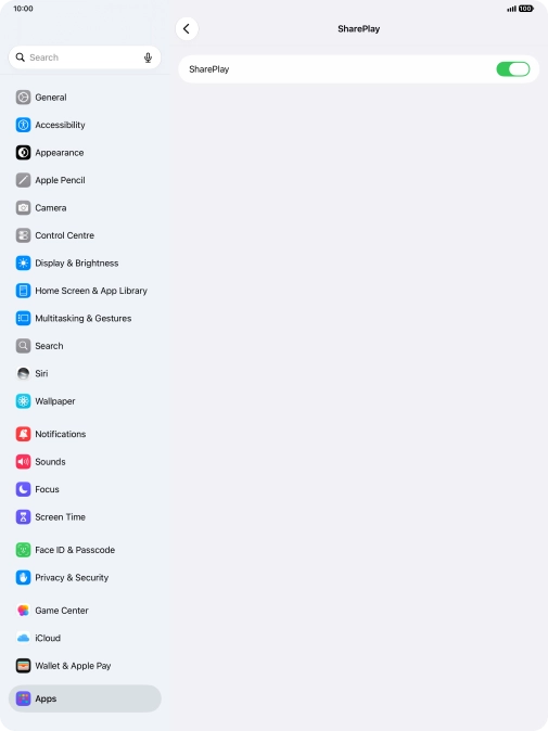Press the indicator next to Press the indicator next to