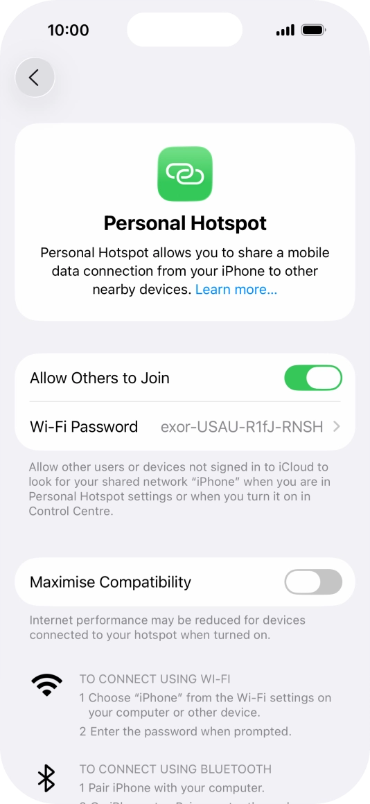 Slide your finger upwards starting from the bottom of the screen to return to the home screen.