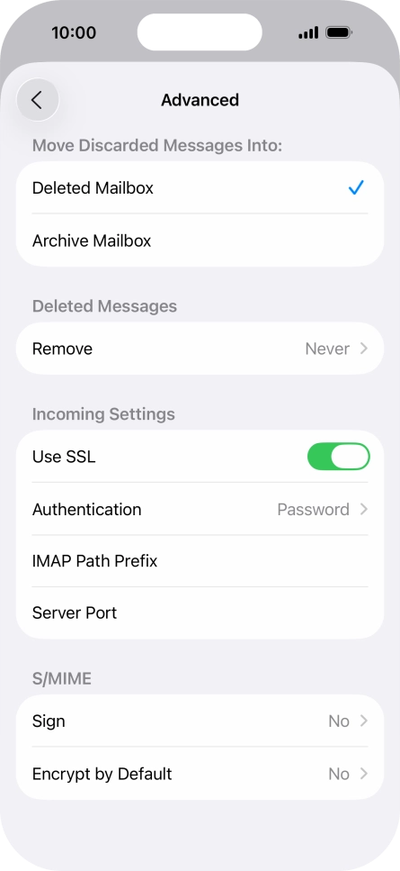 Press Authentication.