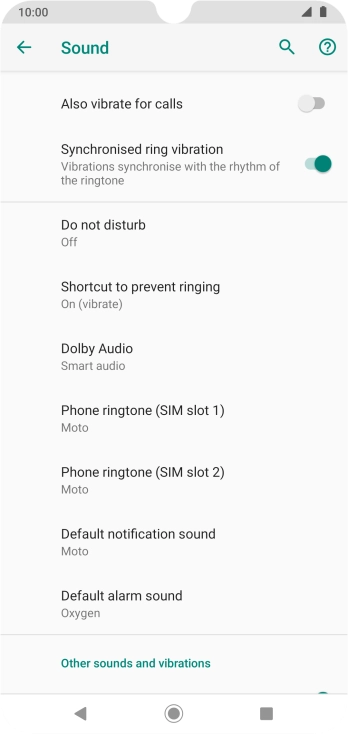 Press Phone ringtone.