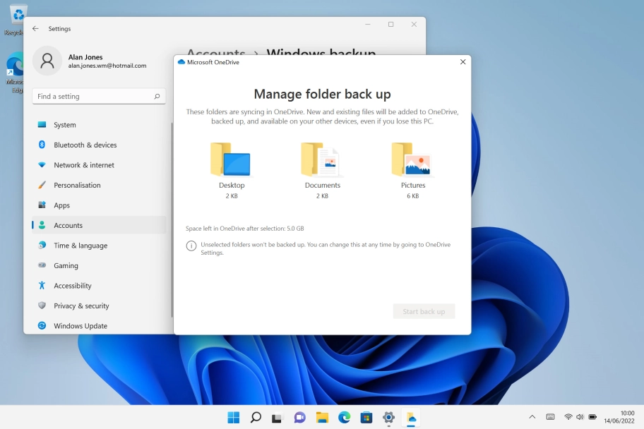 Click the required folders.