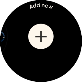 Press the add icon.