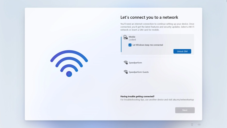 If your SIM is locked, click Unlock SIM.