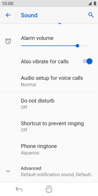 Press Phone ringtone.