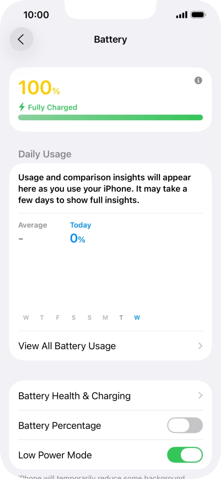 Slide your finger upwards starting from the bottom of the screen to return to the home screen.