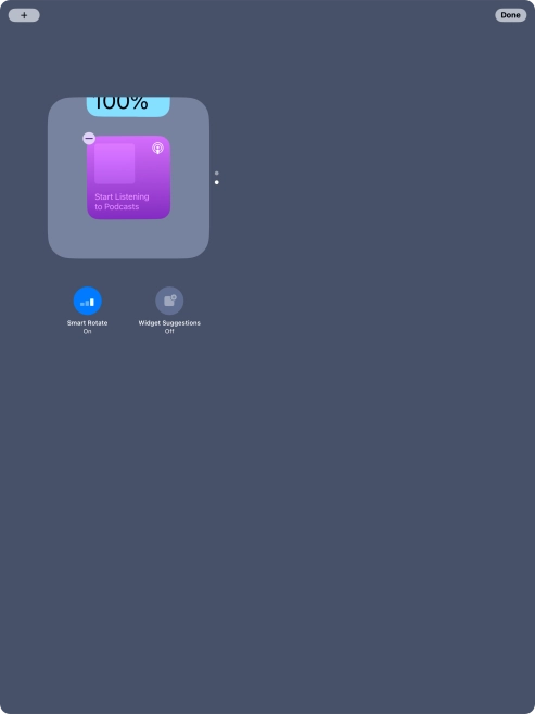 Press Smart Rotate to turn the function on or off.