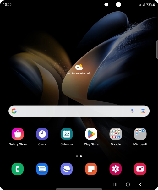 When the battery charging icon is displayed, charging is in progress.