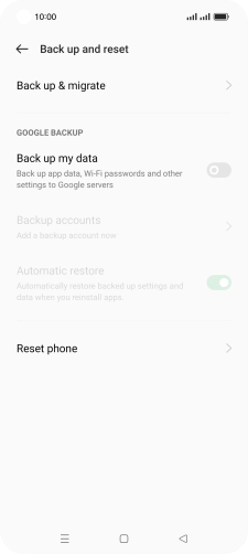Press Reset phone.