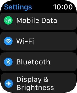 Press Bluetooth.