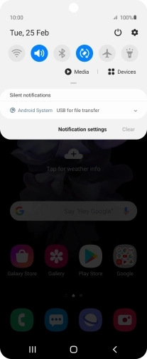 Press Android System.