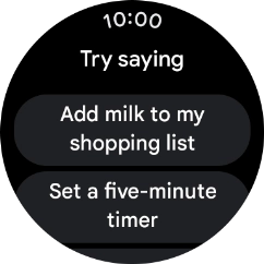 Press the crown to return to the home screen.