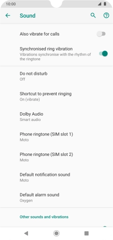 Press Phone ringtone.